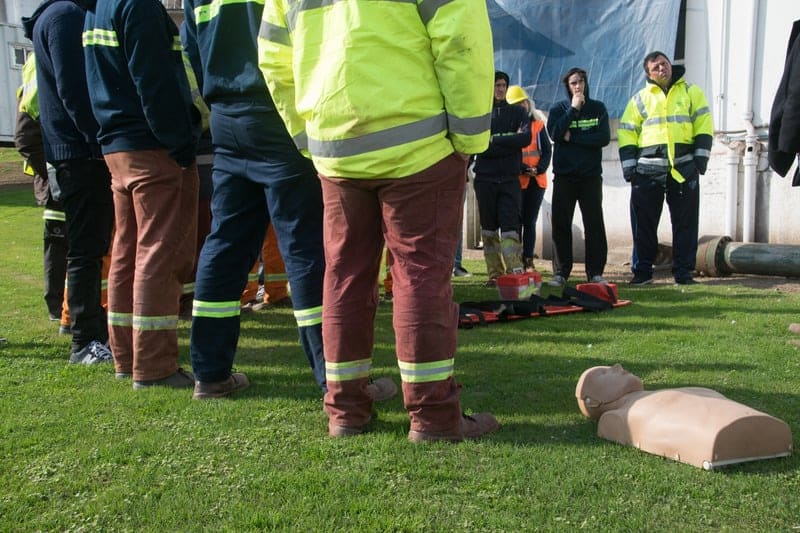 CPR training