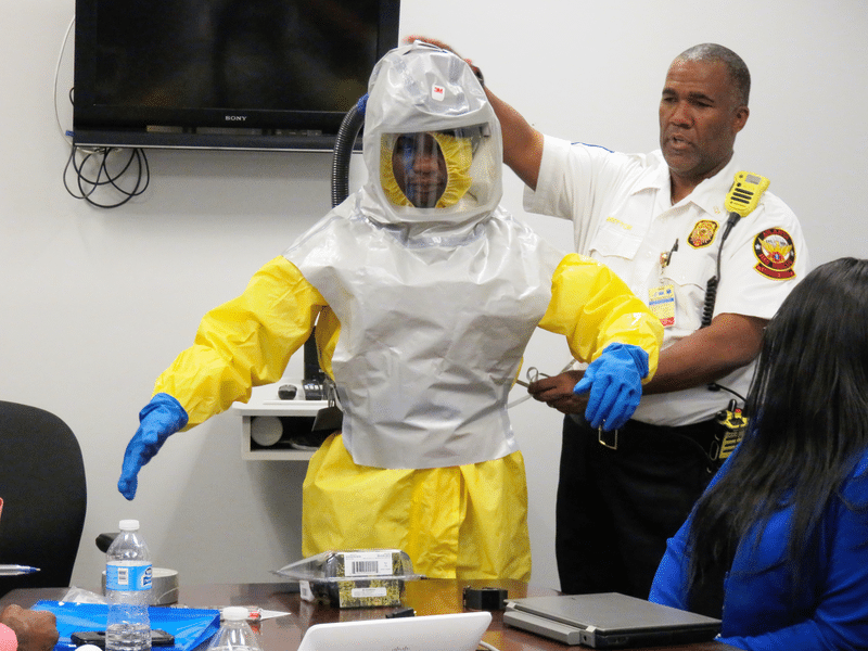 Hazmat suit